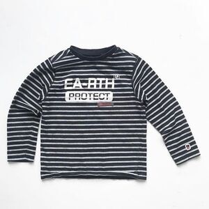 Okaidi protect earth long sleeve top EUC 6Y